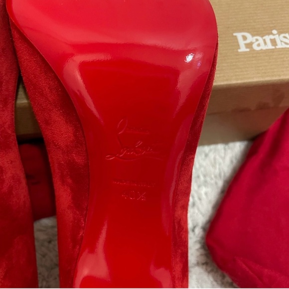 Christian Louboutin Pigalle Follies 100 Veau Velours - Picture 7 of 9